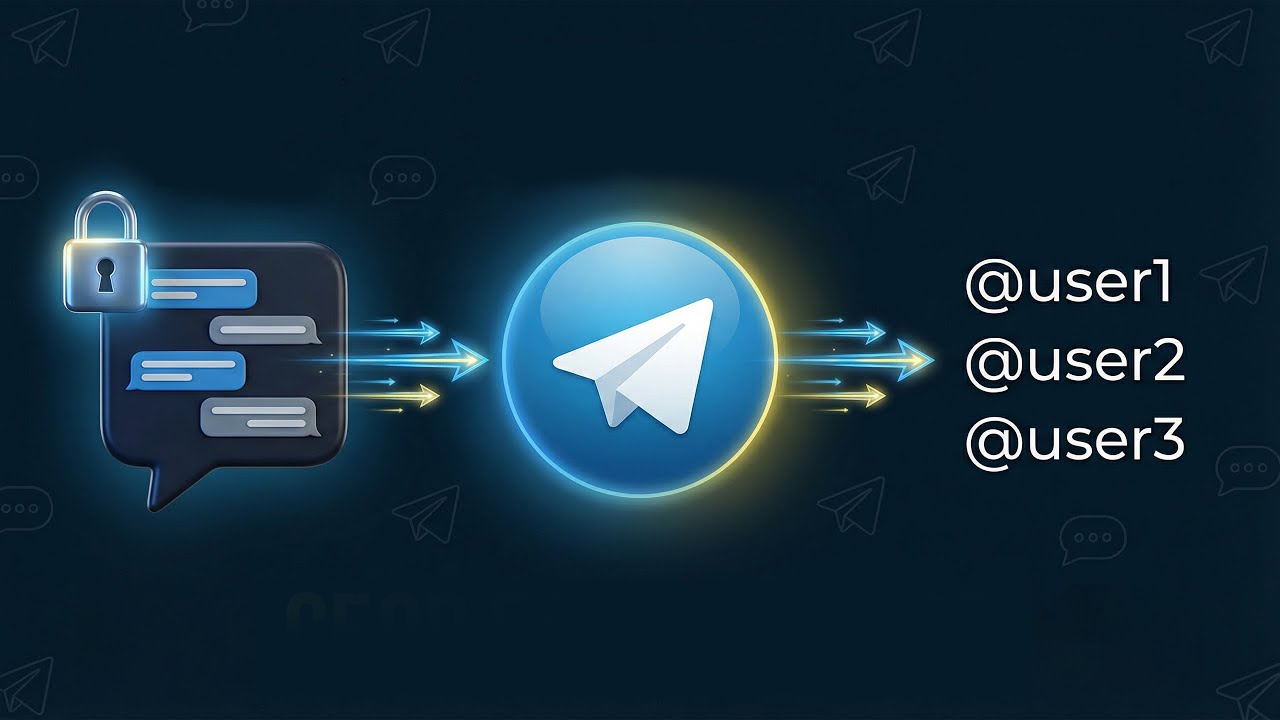 Парсер пользователей из групп Telegram — сбор юзеров из чатов со скрытым списком